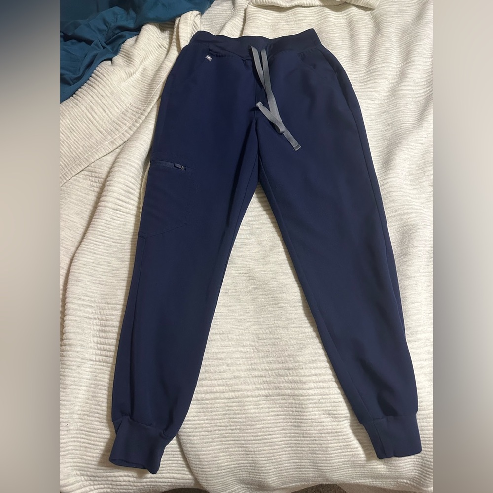 Figs Navy Side Pocket Navy Women’s Size XS/P